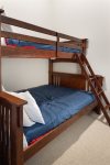 Private Den with Twin over Double Bunk Bed